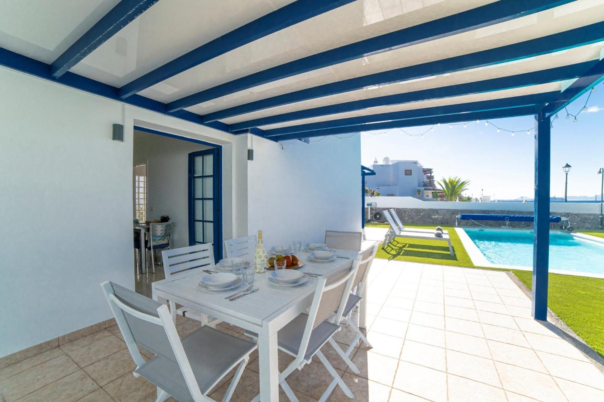 Beautiful Detached Lanzarote Villa 3 Bedrooms Villa Stacruz Bay Stunning Views Close To Amenities Playa Blanca Exterior foto
